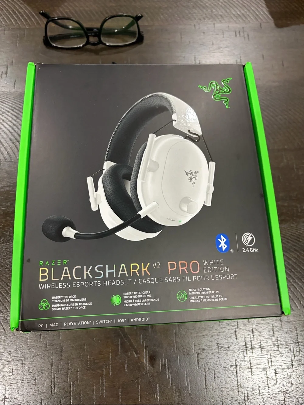 Razer BlackShark V2 Pro Wireless Gaming Headset - White